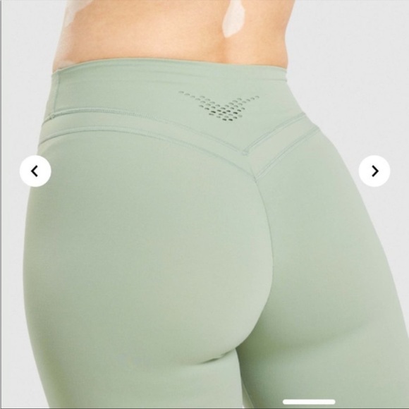 Whitney Simmons x Gymshark high rise moss green legging - Picture 7 of 12